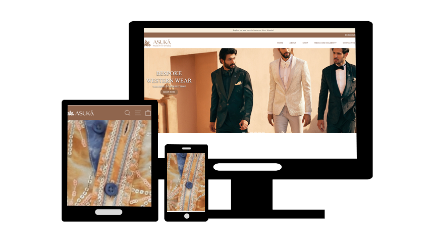 Professional Shopify online store layout